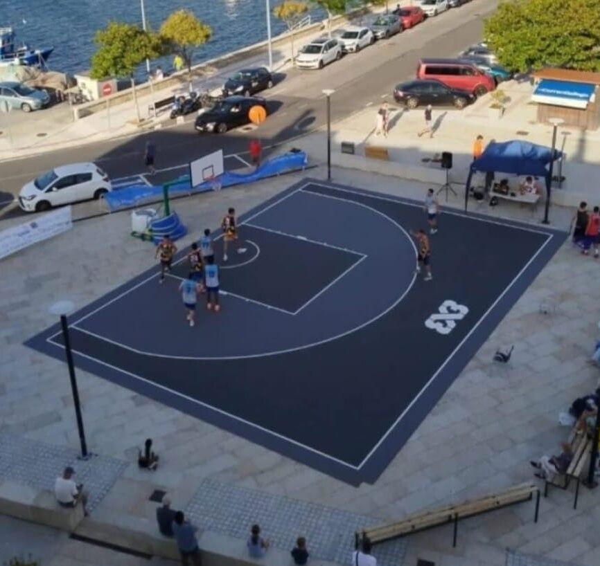 Pistas 3 x 3 Auria Basquet Pro